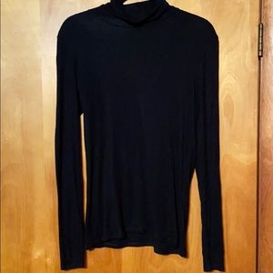WHBM black turtleneck